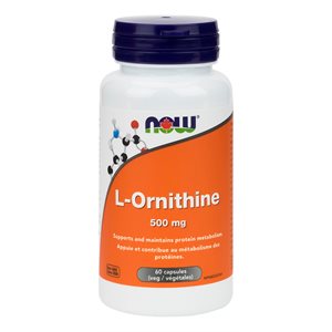 L-Ornithine 500mg 60vcap 