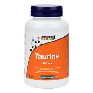 Taurine 500Mg 100Caps