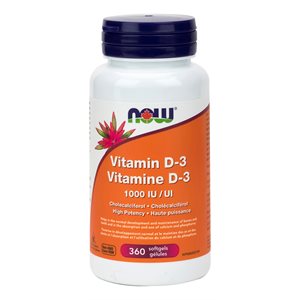 Vit D-3 1,000 IU 360gel 