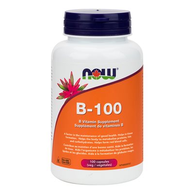 Vitamine B-100 Complexe 100caps