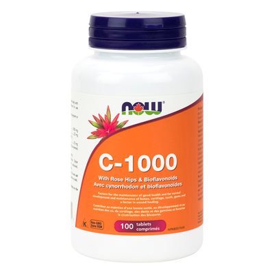 C-1000 w / RoseHip & Bioflavs 100tab 