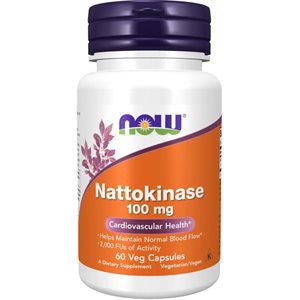 Now Nattokinase 100mg 60un