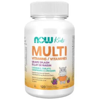 Now Kids Multivitamin Grape Splash 120UN