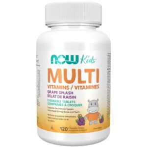 Now Kids Multivitamin Grape Splash 120UN