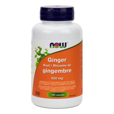 Ginger Root 550mg 100vcap 