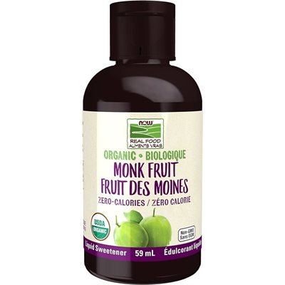 Now Organic monk fruit sweetener 59ml