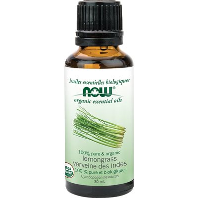 Organic Lemongrass Oil (Cymbopogon flexuosus)30mL 