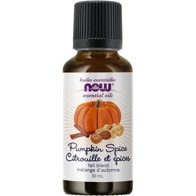 Now Citrouille et épices Mélange D'automne Huile Essentielle 30ml