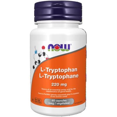 Now L-Tryptophan 220mg 60vcap 