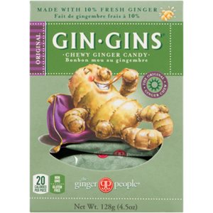 The Ginger People Gin Gins Chewy Ginger Candy Original 128 g 