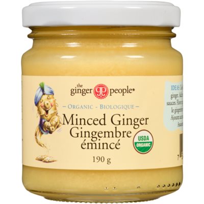 The Ginger People Gingembre émincé Biologique 190 g The Ginger People Gingembre émincé Biologique 190 g