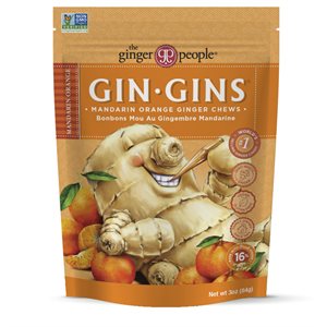 Ginger People Mandarin Orange Gin Gins Chews 84G