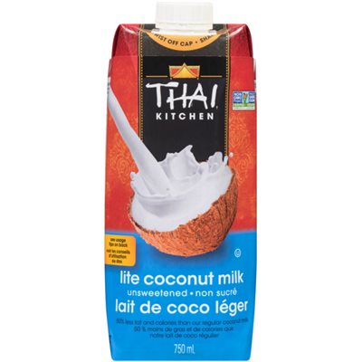 Thai Kitchen Lait De Noix De Coco Non Sucré Léger