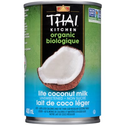 Thai Kitchen Organic Unsweetened Lite Coconut Milk 400ml