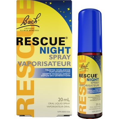 Bach Bach Rescue Night Vaporisateur 20ml 