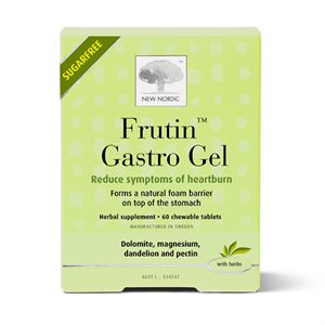New Nordic Frutin Gastro Gel 60 comprimés à croquer