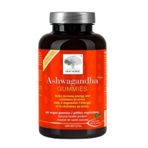 NEW NORDIC ASHWAGANDHA GUMMIES 60UN