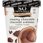 So Delicious Dairy Free Non-Dairy Frozen Dessert Creamy Chocolate Cashew