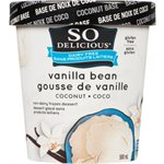 So Delicious Sans Produits Laitiers Dessert Glacé Sans Produits Laitiers Gousse de Vanille Coco 500 ml