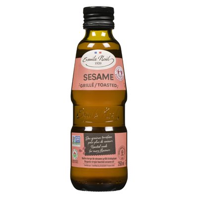 Emile Noel organic toasted sesame oil 250ml 250ml