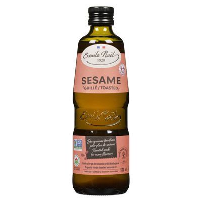 Emile Noel organic toasted sesame oil 500ml 