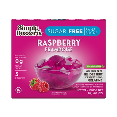 Simply Dessert Jel Dessert Raspberry 20 g 