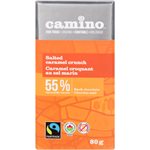 Camino Chocolat Noir Caramel Croquant au sel Marin 80 g