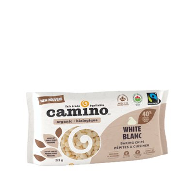 Camino White Chocolate Baking Chips 225g