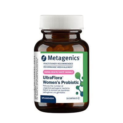 Metagenics Santé vaginale UltraFlora Probiotiques pour femmes 30 capsules