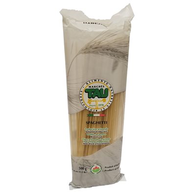 Tau Spaghetti Organic Pasta 500G 500g