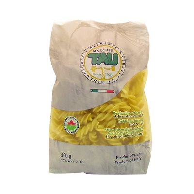 Tau Fusili Organic Pasta 500G 500g