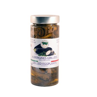 Tau Organic Grilled Eggplants In Olive Oil 280G 