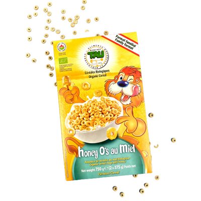 Tau Organic Honey O's cereal