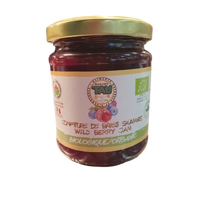 Tau Organic Wildberry Jam 230G