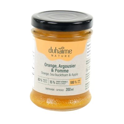 Duhaime nature Orange - Argousier Pomme Duhaime nature Orange - Argousier Pomme