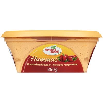 Fontaine SantÃ© Hummus Roasted Red Pepper 260 g