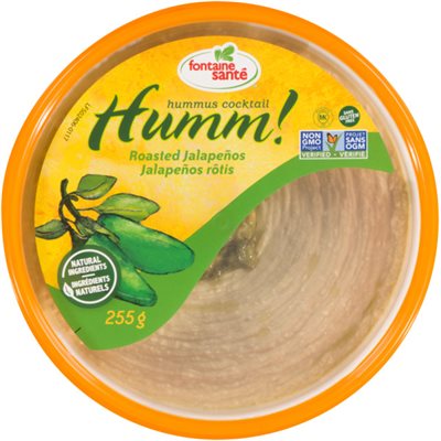 Fontaine Sant Humm! Hummus Cocktail Roasted Jalapenos 255 g 255g