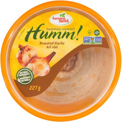 Fontaine SantÃ© Humm! Hummus Cocktail Roasted Garlic 227 g