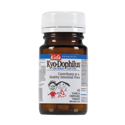 Kyolic Kyo-Dophilus Vanille pour enfants 45 un