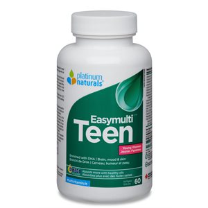 Platinum Naturals Easymulti Teen Young Women 60softgels