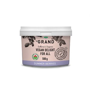 Maison Le Grand Vegan yogourt for all - summer berries 500g