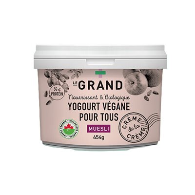 Maison Le Grand Yogourt Végane Biologique Muesli 454g