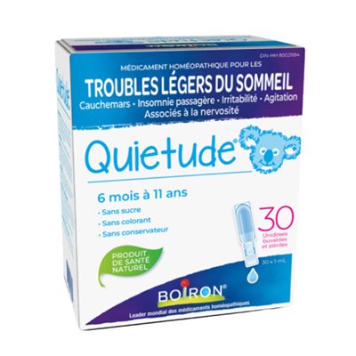 Boiron Quietude Enfants 30 Unidoses Buvables