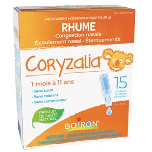 Boiron Coryzalia Cold Children 15 Drinkable Unit-Doses 15 unidoses buvables