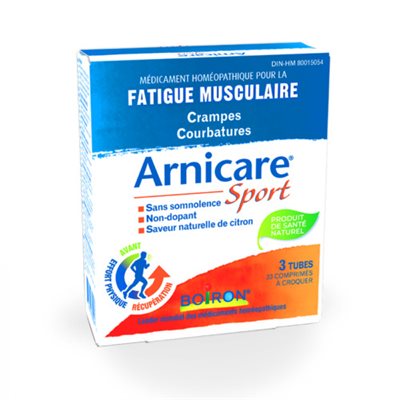 Boiron Arnicare Sport Muscular Soreness, Cramping and Fatigue 33 Chewables Tablets