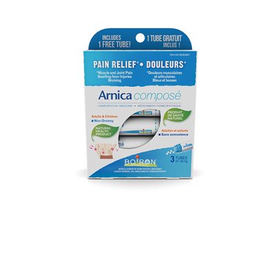 Boiron Arnica Compos Muscle and Joint Pain 3 Tubes 3 tubes de 4g