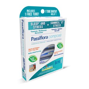 Boiron Passiflora ComposÃ© Sleep and Stress 3 Tubes
