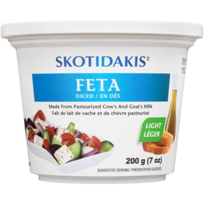 Skotidakis Feta Diced Light 15% M.F. 200 g 200g