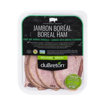 duBreton Smoked Ham Organic Boreal Flavors 150g