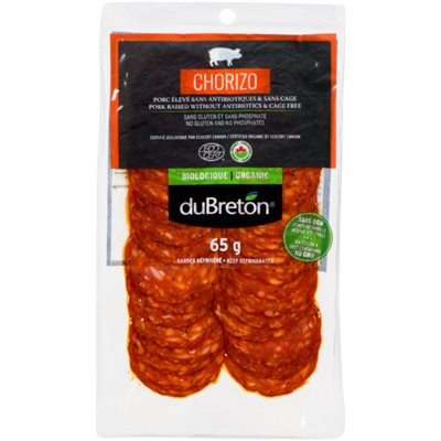 duBreton Organic Chorizo 65g